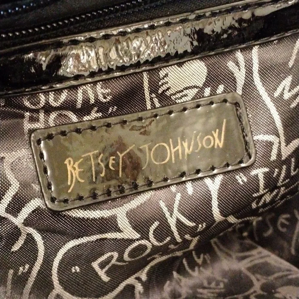 Betsey Johnson Spotted Satchel